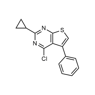 4-Chloro-2-cyclopropyl-5-phenylthieno[2,3-d]pyrimidine|CS-0684163