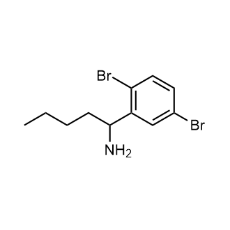1-(2,5-Dibromophenyl)pentan-1-amine|CS-0684269