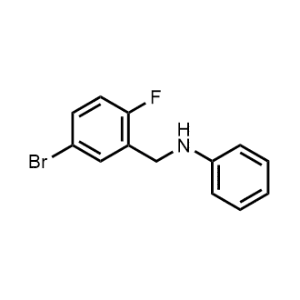 N-(5-Bromo-2-fluorobenzyl)aniline|CS-0684275