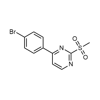 4-(4-Bromophenyl)-2-(methylsulfonyl)pyrimidine|CS-0684424