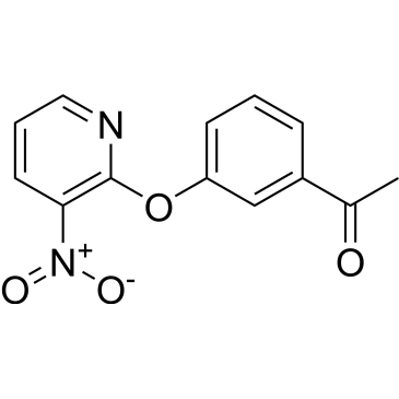 1-(3-((3-Nitropyridin-2-yl)oxy)phenyl)ethan-1-one|CS-0684526