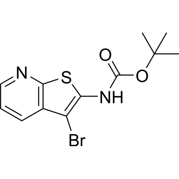 tert-Butyl (3-bromothieno[2,3-b]pyridin-2-yl)carbamate|CS-0684888