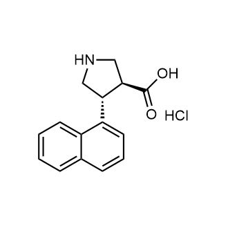 (3s,4r)-4-(Naphthalen-1-yl)pyrrolidine-3-carboxylic acid hydrochloride|CS-0685080