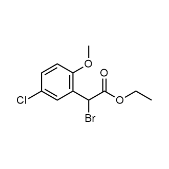 Ethyl 2-bromo-2-(5-chloro-2-methoxyphenyl)acetate|CS-0685161