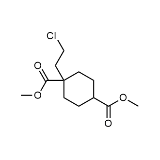 Dimethyl 1-(2-chloroethyl)cyclohexane-1,4-dicarboxylate|CS-0685362