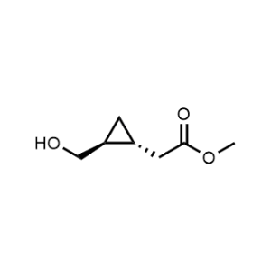 rel-Methyl 2-((1r,2s)-2-(hydroxymethyl)cyclopropyl)acetate|CS-0685589