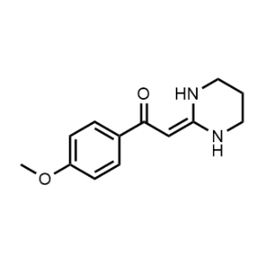 1-(4-Methoxyphenyl)-2-(tetrahydropyrimidin-2(1h)-ylidene)ethan-1-one|CS-0685615