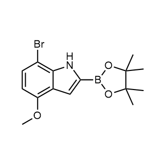 7-Bromo-4-methoxy-2-(4,4,5,5-tetramethyl-1,3,2-dioxaborolan-2-yl)-1h-indole|CS-0685643