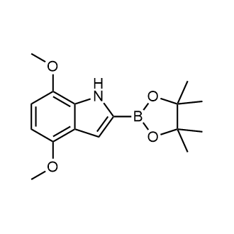 4,7-Dimethoxy-2-(4,4,5,5-tetramethyl-1,3,2-dioxaborolan-2-yl)-1h-indole|CS-0685646