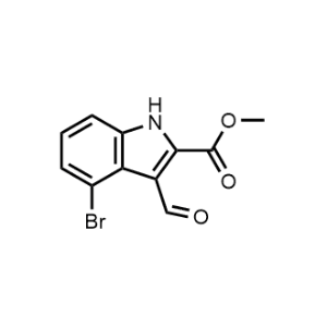 Methyl 4-bromo-3-formyl-1h-indole-2-carboxylate|CS-0685774
