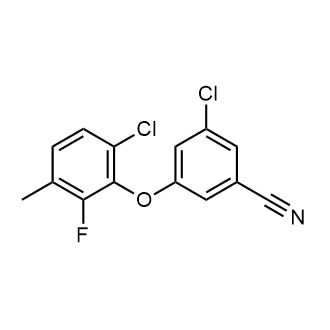 3-Chloro-5-(6-chloro-2-fluoro-3-methylphenoxy)benzonitrile|CS-0685985