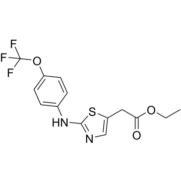 Ethyl 2-(2-((4-(trifluoromethoxy)phenyl)amino)thiazol-5-yl)acetate|CS-0686118