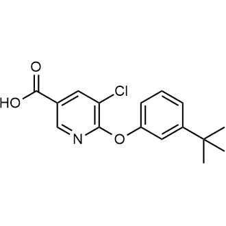 6-(3-(tert-Butyl)phenoxy)-5-chloronicotinic acid|CS-0686357