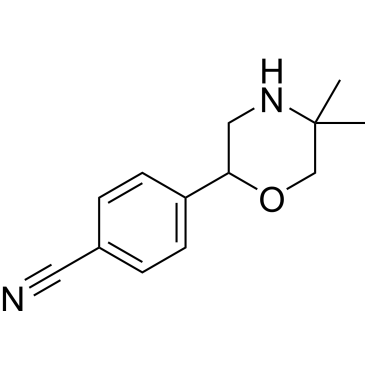 4-(5,5-Dimethylmorpholin-2-yl)benzonitrile|CS-0686378
