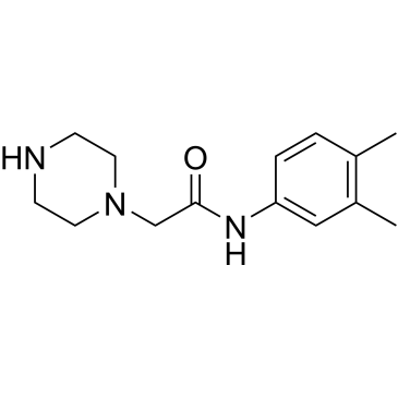 N-(3,4-Dimethylphenyl)-2-(piperazin-1-yl)acetamide|CS-0686445