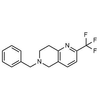 6-Benzyl-2-(trifluoromethyl)-5,6,7,8-tetrahydro-1,6-naphthyridine|CS-0686509