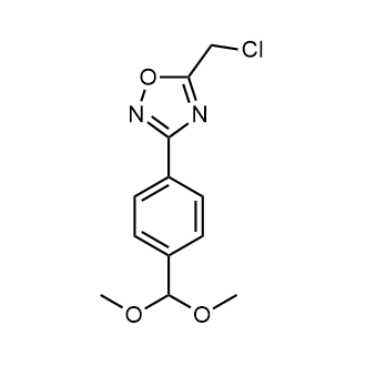5-(Chloromethyl)-3-(4-(dimethoxymethyl)phenyl)-1,2,4-oxadiazole|CS-0686686