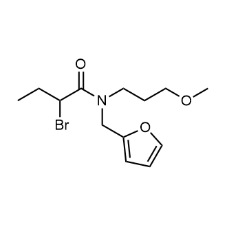 2-Bromo-n-(furan-2-ylmethyl)-n-(3-methoxypropyl)butanamide|CS-0686741
