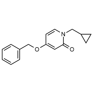 4-(Benzyloxy)-1-(cyclopropylmethyl)pyridin-2(1h)-one|CS-0686868