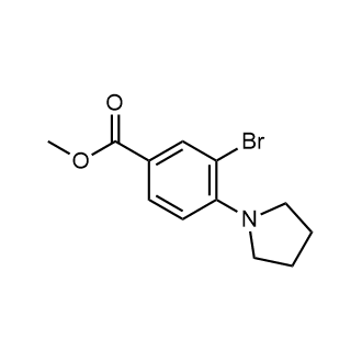 Methyl 3-bromo-4-(pyrrolidin-1-yl)benzoate|CS-0686988