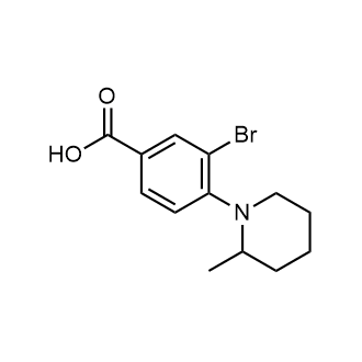 3-Bromo-4-(2-methylpiperidin-1-yl)benzoic acid|CS-0687007