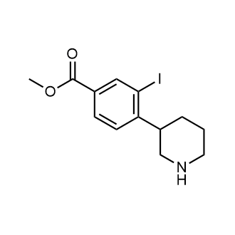 Methyl 3-iodo-4-(piperidin-3-yl)benzoate|CS-0687088