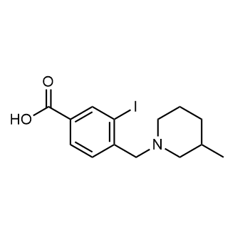 3-Iodo-4-((3-methylpiperidin-1-yl)methyl)benzoic acid|CS-0687104