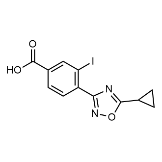 4-(5-Cyclopropyl-1,2,4-oxadiazol-3-yl)-3-iodobenzoic acid|CS-0687122