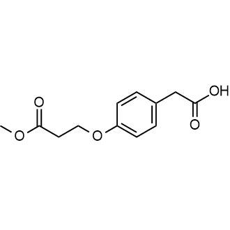 2-(4-(3-Methoxy-3-oxopropoxy)phenyl)acetic acid|CS-0687171