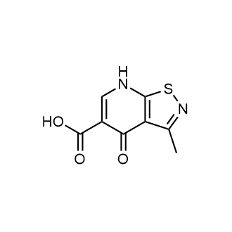 3-Methyl-4-oxo-4,7-dihydroisothiazolo[5,4-b]pyridine-5-carboxylic acid|CS-0687195