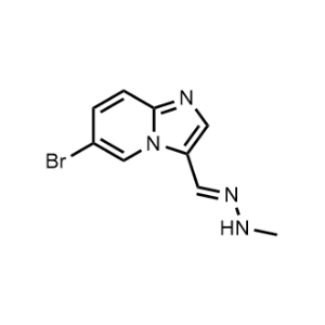 (e)-6-Bromo-3-((2-methylhydrazono)methyl)imidazo[1,2-a]pyridine|CS-0687234