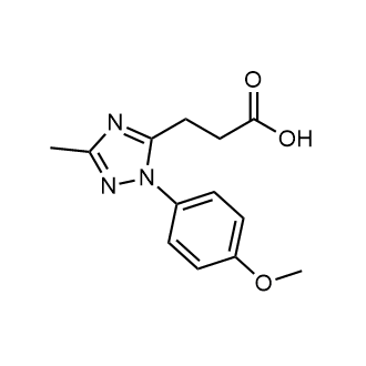 3-(1-(4-Methoxyphenyl)-3-methyl-1h-1,2,4-triazol-5-yl)propanoic acid|CS-0687357