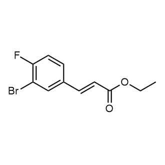 Ethyl-3-(3-bromo-4-fluorophenyl)acrylate|CS-0687453