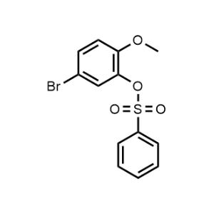 5-Bromo-2-methoxyphenyl benzenesulfonate|CS-0687513