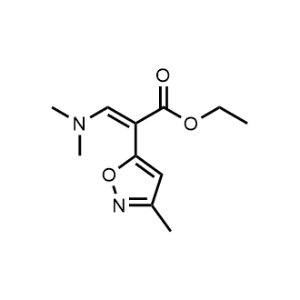 ethyl-3-(dimethylamino)-2-(3-methylisoxazol-5-yl)acrylate|CS-0687636