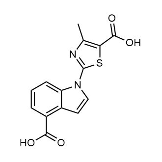 2-(4-Carboxy-1h-indol-1-yl)-4-methylthiazole-5-carboxylic acid|CS-0687930