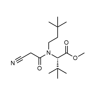Methyl (s)-2-(2-cyano-n-(3,3-dimethylbutyl)acetamido)-3,3-dimethylbutanoate|CS-0687985