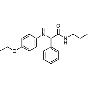 2-((4-Ethoxyphenyl)amino)-2-phenyl-n-propylacetamide|CS-0687991