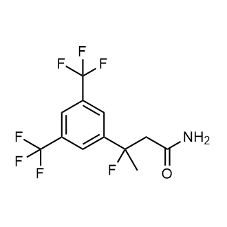 3-(3,5-Bis(trifluoromethyl)phenyl)-3-fluorobutanamide|CS-0687994