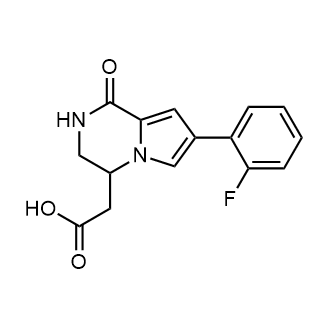2-(7-(2-Fluorophenyl)-1-oxo-1,2,3,4-tetrahydropyrrolo[1,2-a]pyrazin-4-yl)acetic acid|CS-0688097