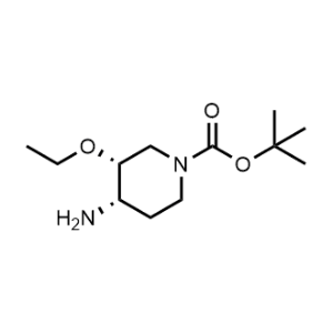 rel-1,1-Dimethylethyl (3R,4S)-4-amino-3-ethoxy-1-piperidinecarboxylate|CS-0688112