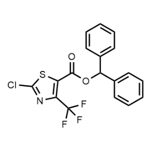 Benzhydryl 2-chloro-4-(trifluoromethyl)thiazole-5-carboxylate|CS-0688258