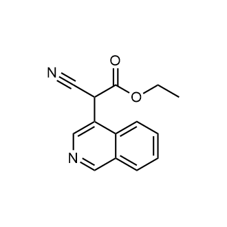 Ethyl 2-cyano-2-(isoquinolin-4-yl)acetate|CS-0688299