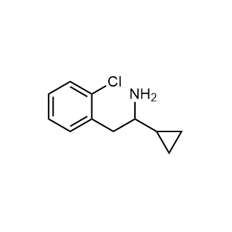 2-(2-Chlorophenyl)-1-cyclopropylethan-1-amine|CS-0688412