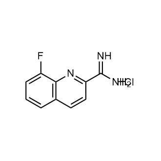 8-Fluoroquinoline-2-carboximidamide hydrochloride|CS-0688428