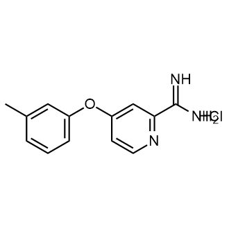 4-(M-tolyloxy)picolinimidamide hydrochloride|CS-0688449