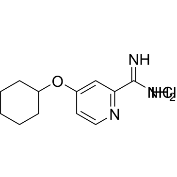4-(Cyclohexyloxy)picolinimidamide hydrochloride|CS-0688465