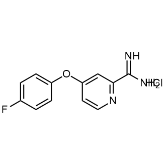 4-(4-Fluorophenoxy)picolinimidamide hydrochloride|CS-0688515