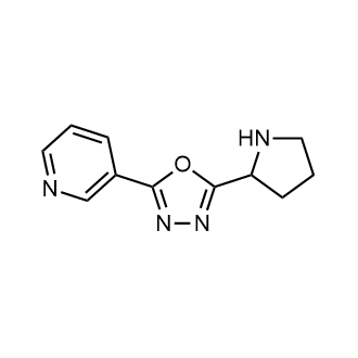 2-(Pyridin-3-yl)-5-(pyrrolidin-2-yl)-1,3,4-oxadiazole|CS-0688595