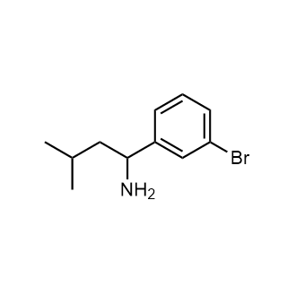 1-(3-Bromophenyl)-3-methylbutan-1-amine|CS-0688632
